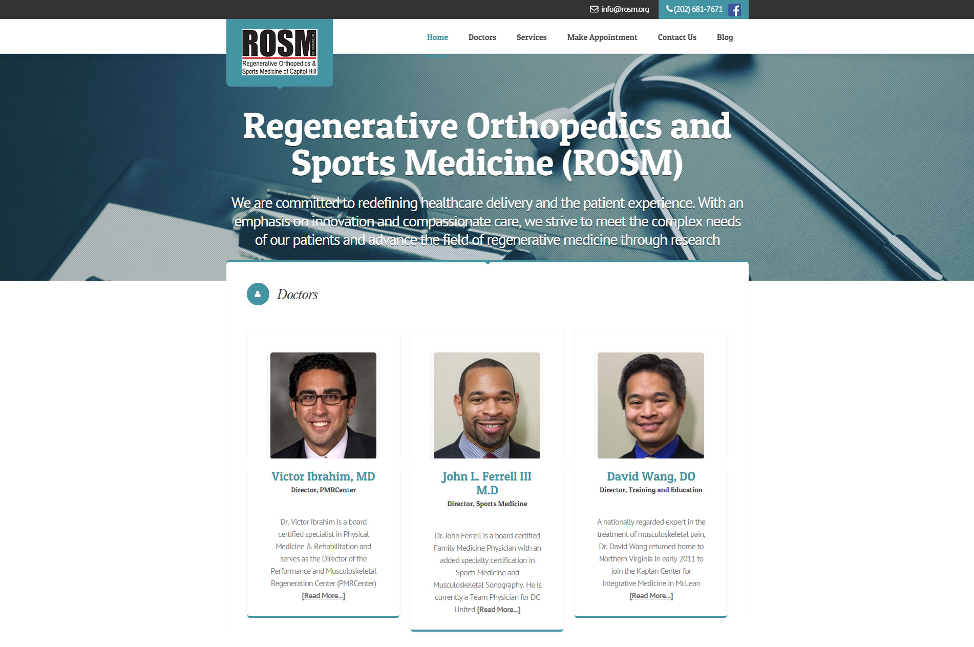 rosm doctors page